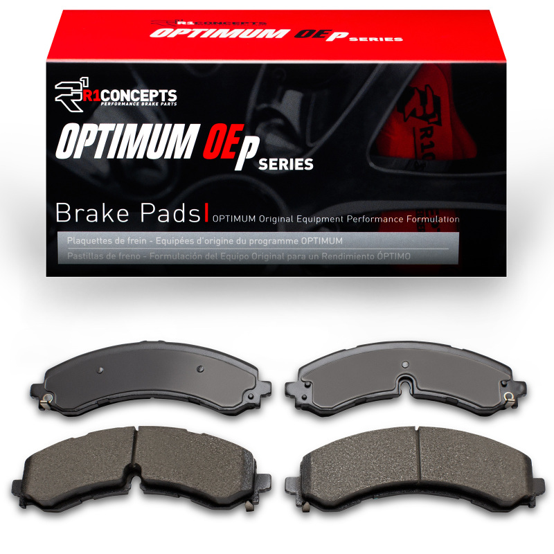 GMC Sierra 3500 HD Brake Pads - Front - R1 Concepts - Optimum OE - `20-`26